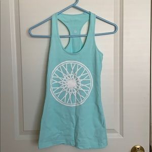 Lululemon x SoulCycle Cool Racerback Tank Aqua 4